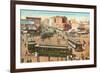 Market Street, Cable Cars, San Francisco, California-null-Framed Premium Giclee Print