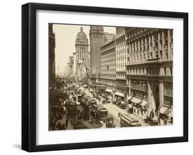 Market Street II-Unknown-Framed Photographic Print
