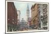 Market Street, Philadelphia, Pennsylvania-null-Mounted Art Print