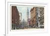 Market Street, Philadelphia, Pennsylvania-null-Framed Premium Giclee Print