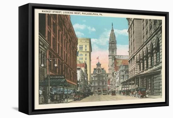 Market Street, Philadelphia, Pennsylvania-null-Framed Stretched Canvas