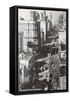 Market Street, San Francisco, California-null-Framed Stretched Canvas