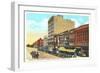 Market Street, Sandusky-null-Framed Art Print