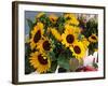 Market Sunflowers, Nice, France-Charles Sleicher-Framed Photographic Print