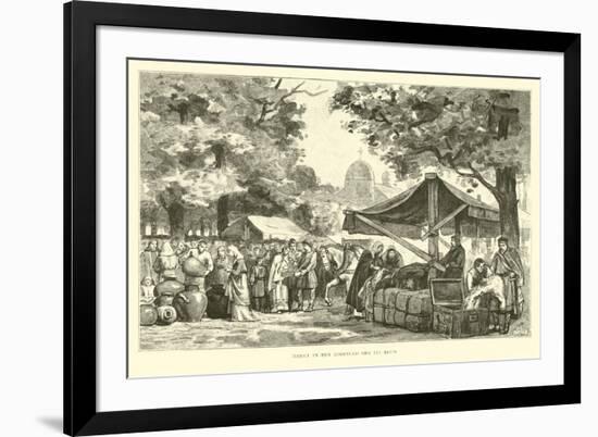 Market Town, Netherlands, 9th Century-Willem II Steelink-Framed Giclee Print