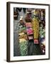 Market Traders in Boats Selling Fruit, Damnoen Saduak Floating Market, Bangkok, Thailand-Gavin Hellier-Framed Photographic Print