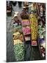 Market Traders in Boats Selling Fruit, Damnoen Saduak Floating Market, Bangkok, Thailand-Gavin Hellier-Mounted Photographic Print