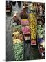 Market Traders in Boats Selling Fruit, Damnoen Saduak Floating Market, Bangkok, Thailand-Gavin Hellier-Mounted Photographic Print