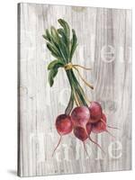 Market Vegetables III on Wood-Silvia Vassileva-Stretched Canvas