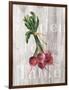 Market Vegetables III on Wood-Silvia Vassileva-Framed Art Print