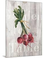 Market Vegetables III on Wood-Silvia Vassileva-Mounted Art Print