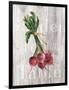 Market Vegetables III on Wood-Silvia Vassileva-Framed Art Print