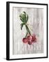 Market Vegetables III on Wood-Silvia Vassileva-Framed Art Print