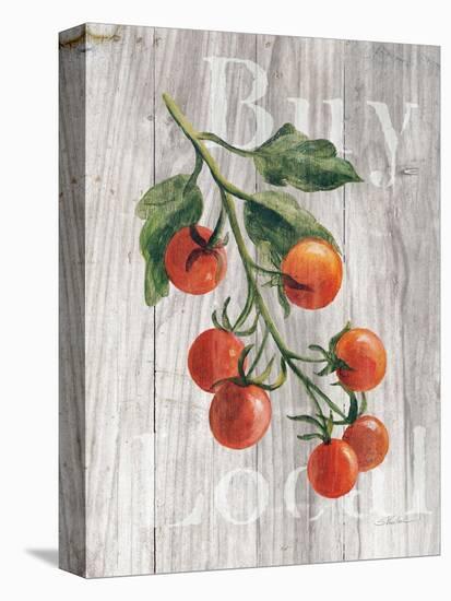 Market Vegetables IV on Wood-Silvia Vassileva-Stretched Canvas