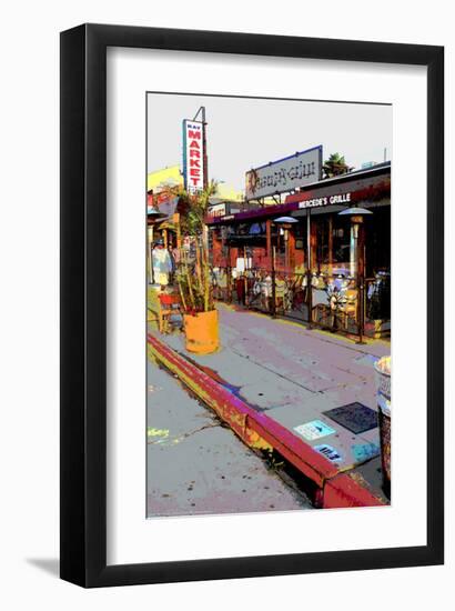 Market, Venice Beach, California-Steve Ash-Framed Giclee Print