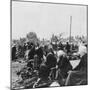 Market Women, Arras, France, World War I, C1914-C1918-Nightingale & Co-Mounted Giclee Print