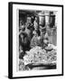 Market Women Offering Fruit and Vegetables in the Market at Kathmandu Nepal-null-Framed Photographic Print