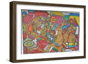 market1-Muktair Oladoja-Framed Giclee Print