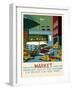 Market-null-Framed Art Print