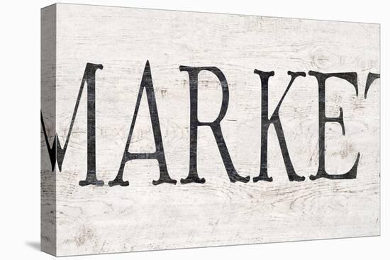 Market-Denise Brown-Stretched Canvas