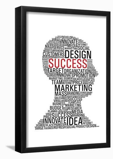Marketing Success Head Communication-null-Framed Poster