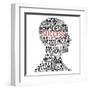 Marketing Success Head Communication-cienpies-Framed Art Print