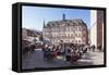 Marketplace and Town Hall-Marcus Lange-Framed Stretched Canvas