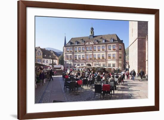 Marketplace and Town Hall-Marcus Lange-Framed Photographic Print