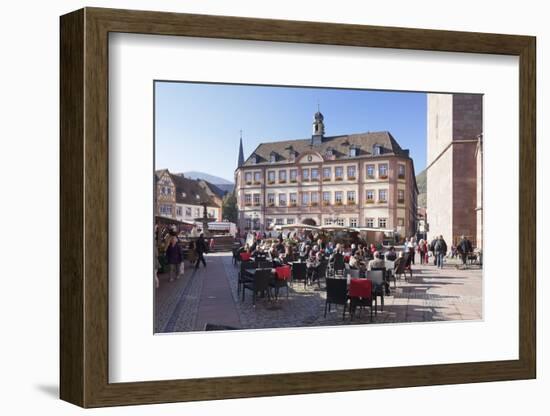 Marketplace and Town Hall-Marcus Lange-Framed Photographic Print