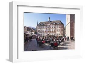 Marketplace and Town Hall-Marcus Lange-Framed Photographic Print