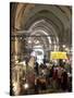 Marketplace in Covered Alleyway in the Arab Sector, Old City, Jerusalem, Israel, Middle East-Donald Nausbaum-Stretched Canvas