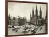 Marketplace in Wiesbaden in Germany-null-Framed Photographic Print