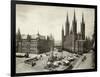 Marketplace in Wiesbaden in Germany-null-Framed Photographic Print