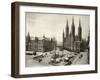 Marketplace in Wiesbaden in Germany-null-Framed Photographic Print