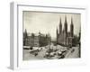 Marketplace in Wiesbaden in Germany-null-Framed Photographic Print