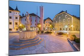 Marketplace Tamsweg, Lungau, Salzburg, Austria-Rainer Mirau-Mounted Photographic Print