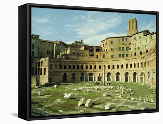 Markets of Trajan, 2nd Century AD, Comprising 150 Shops, Rome, Italy-Richard Ashworth-Framed Stretched Canvas