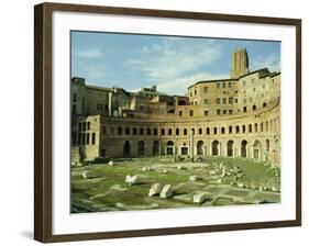 Markets of Trajan, 2nd Century AD, Comprising 150 Shops, Rome, Italy-Richard Ashworth-Framed Photographic Print