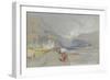 Marketsch Castle and Tower of Botzen-J. M. W. Turner-Framed Giclee Print