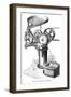 Marking Machine, 1866-null-Framed Giclee Print