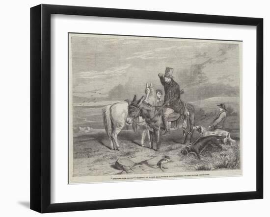 Marking the Covey-Harry Hall-Framed Giclee Print