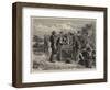 Marking Young Salmon on the Banks of the Tweed at Heugh Shiel-Henry Woods-Framed Giclee Print