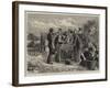 Marking Young Salmon on the Banks of the Tweed at Heugh Shiel-Henry Woods-Framed Giclee Print