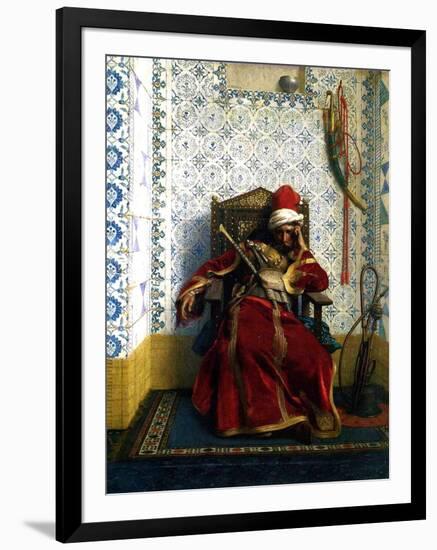 Markos Botsaris, 1874-Jean Leon Gerome-Framed Giclee Print