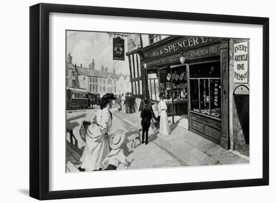 Marks and Spencer-English School-Framed Giclee Print