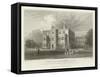 Marks Hall, Coggeshall, Essex, the Seat of Mrs Honeywood-William Henry Bartlett-Framed Stretched Canvas