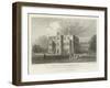 Marks Hall, Coggeshall, Essex, the Seat of Mrs Honeywood-William Henry Bartlett-Framed Giclee Print