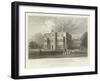 Marks Hall, Coggeshall, Essex, the Seat of Mrs Honeywood-William Henry Bartlett-Framed Giclee Print