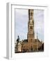 Markt, Bruges (Brugge), Unesco World Heritage Site, Belgium-G Richardson-Framed Photographic Print