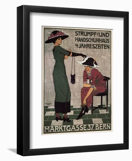 Marktgasse Switzerland-null-Framed Giclee Print